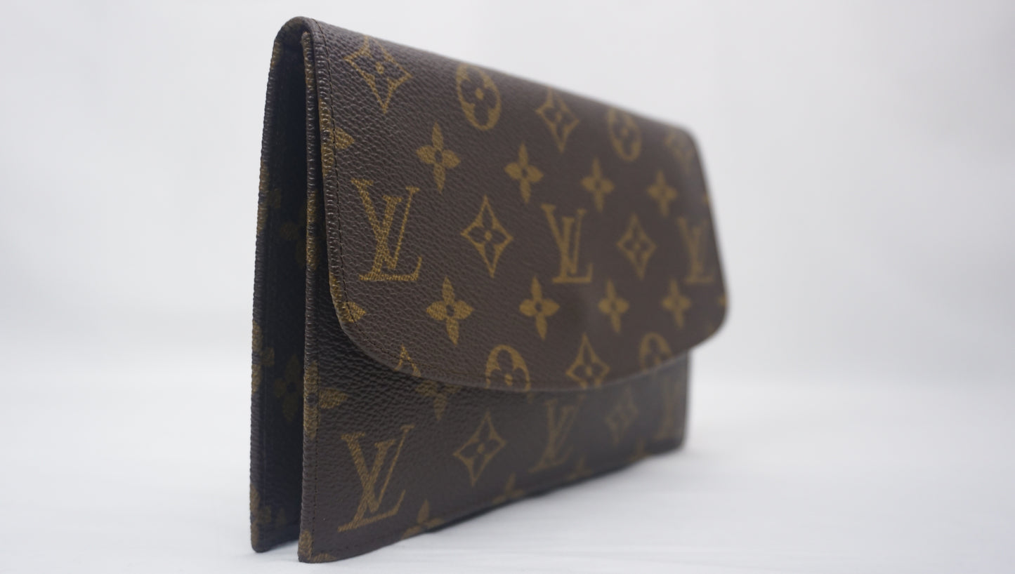 Louis Vuitton Pochette Rabat 20 Monogram Clutch Bag AN0970